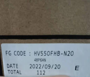 BOE 55 Pure 2K montaažimooduli mudel HV550FHB N20 valguse läbilaskvus on 5,8 ...