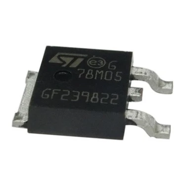 L78M05CDT Kolme klemmi regulaator 78M05 SMD TO-252 5V